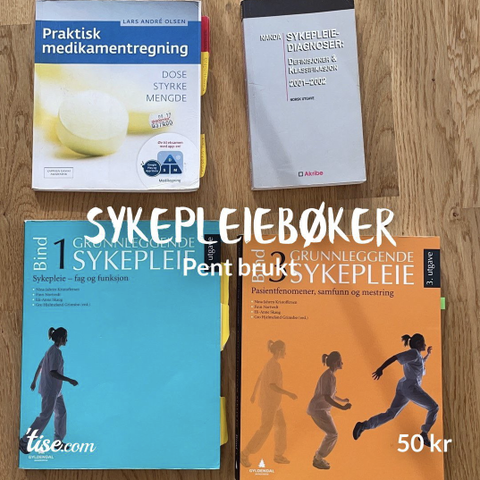 Sykepleie bachelor pensumbøker