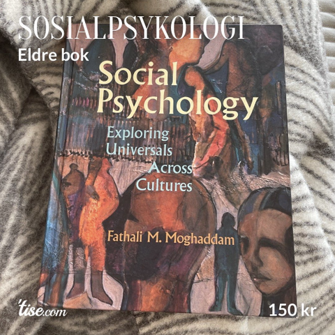 Sosialpsykologi fagbok - retro