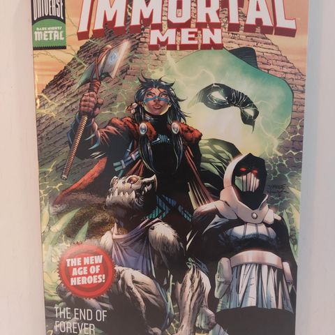 Immortal men   DC.  The end og forener