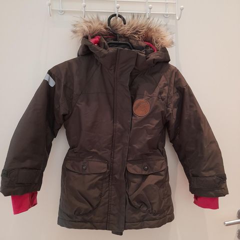 H&M vinterjakke parka jente 116