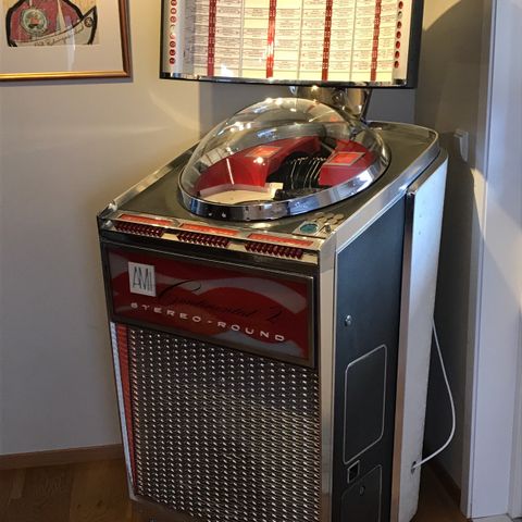 ØNSKES KJØPT! jukebox/jukeboks. AMI CONTINENTAL