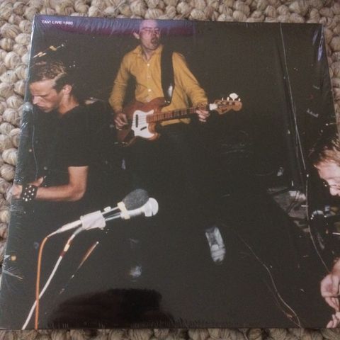 TAV - The Aller Værste -Live 1980 Gul Vinyl - NM NM Kun 475 eksemplarer