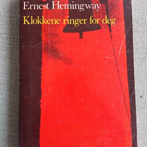 Klokkene ringer for deg av Ernest Hemingway