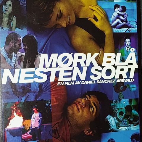 DVD.MØRK BLÅ NESTEN SORT.SME-2623.Spansk film.