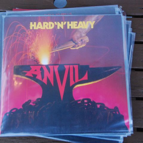 Metal / Hard Rock LP vinyl paltter (& t-shirts) Dio Venom Anvil Nazareth BTO ELO