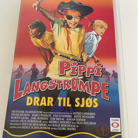 Pippi Langstrømpe Dra til Sjøs..