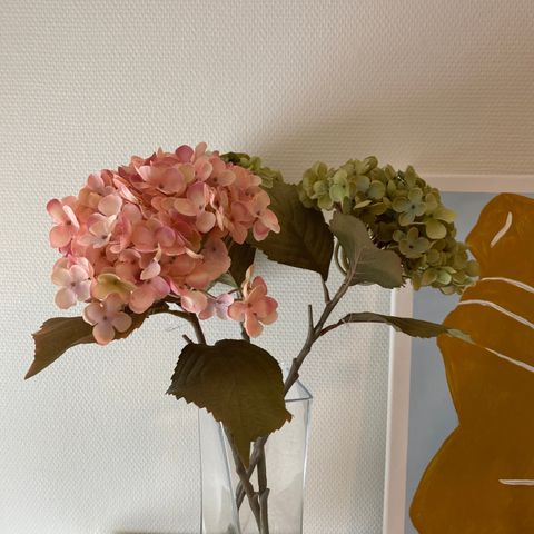 Kunstig hortensia fra Kremmerhuset