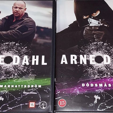 2 DVD.ARNE DAHL KRIM.Svensk krim.