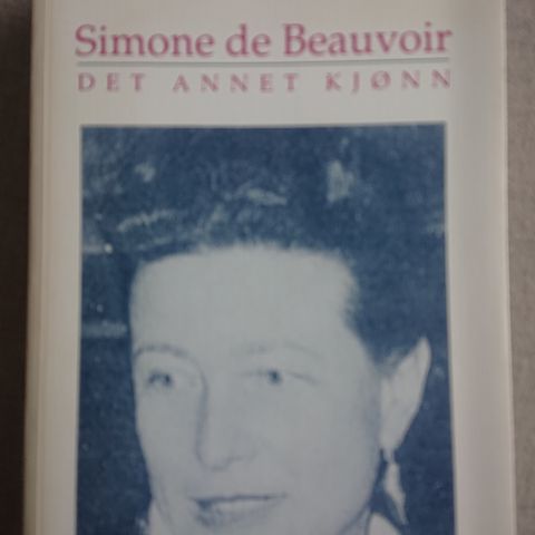 Det annet kjønn av Simone de Beauvoir