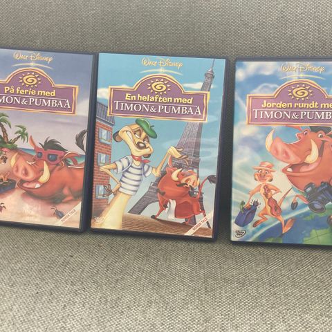 Timon & Pumbaa DVD!