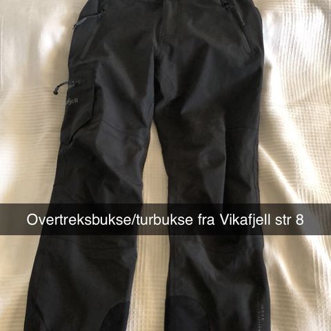 Vikafjell overtreks/turbukse str 8