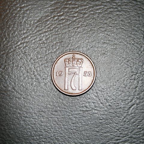 2 øre 1953  kr 20