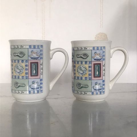 Vintage krus - tea for two - Churchill made in England