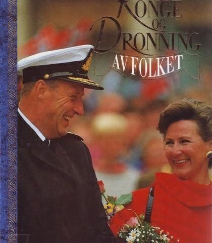 Christian Borch. Kronprins Harald.1986 A.Møller.Konge og Dronning  av folke