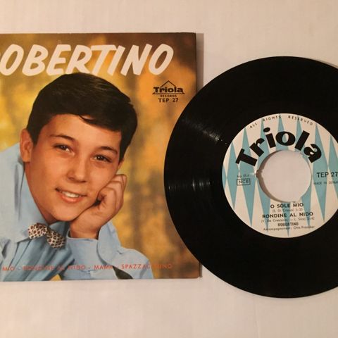 ROBERTINO / O SOLE MIO - 7" 4-SPORS EP