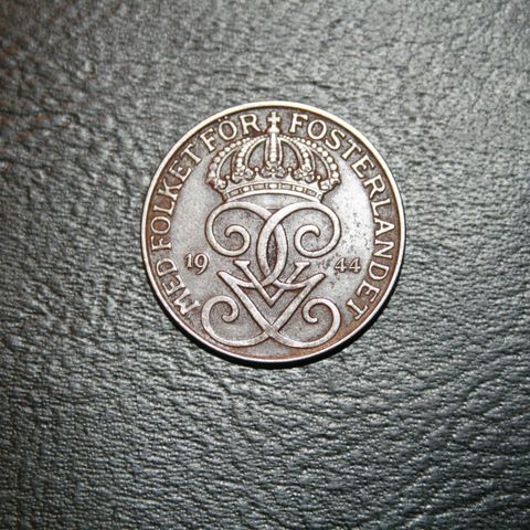 Sverige    5 øre jern 1944  kr 20,-