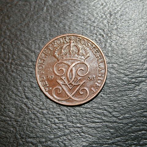 Sverige    5 øre 1938  kr 20,-