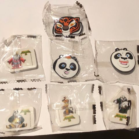 Kung Fu Panda 3 - ting fra Zaini sjokoladeegg - Uåpnet i plast