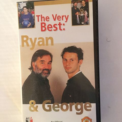 MANCHESTER UNITED / THE VERY BEST: RYAN & GEORGE - VHS FILM