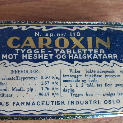 CAROXIN N.SP. NR 110