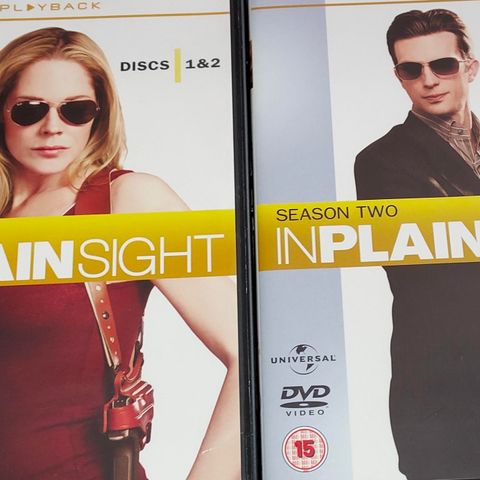 4 DVD.IN PLAIN SIGHT SEASON 2.