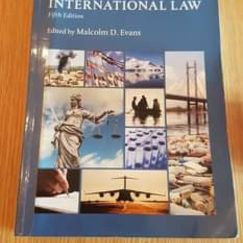 International Law 5th edition by Malcolm Evans