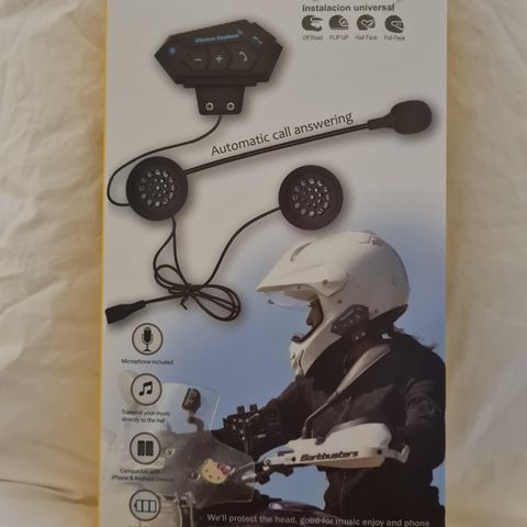 Bluetooth Earphones Motorcycle Helmet Headset