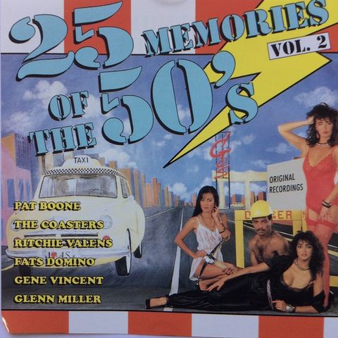 25 Memories Of The 50's - Vol. 2 ( CD, Comp 1992)