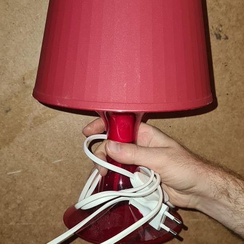 Bordlampe 20 kr