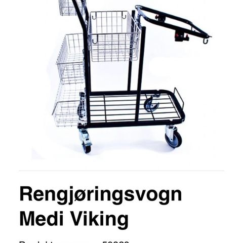 Rengjøringsvogn Medi Viking