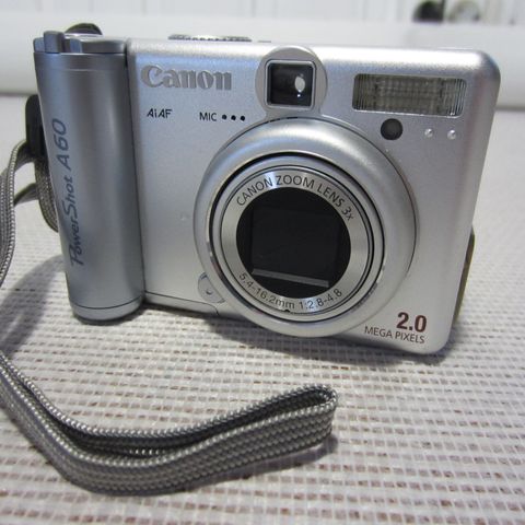 Canon PowerShot A60 - Tilstand veldig bra men Defekt :-(