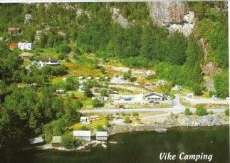 Postkort fra Vike Camping