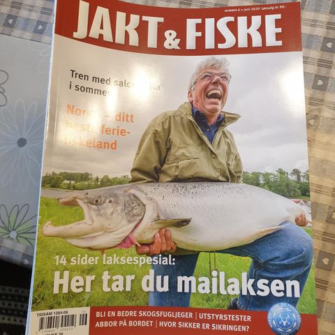 Jakt &  fiskeblader selges.