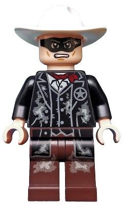 Som ny Lego The Lone Ranger minifugr Lone Ranger
