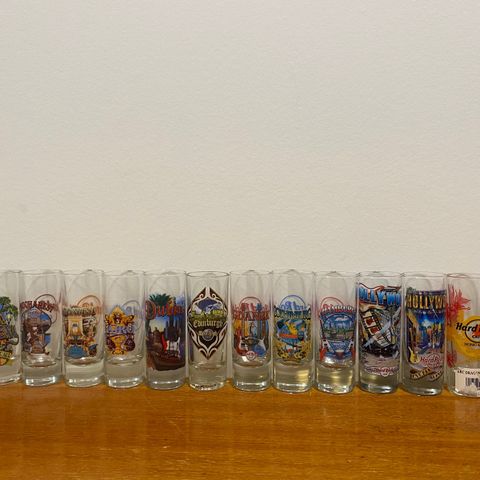 Hard Rock city shotglass