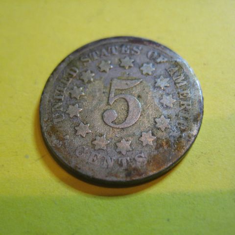 5 Cents USA 1868