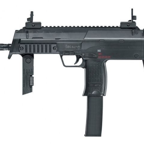 Heckler & Koch - MP7 A1 Fjærdrevet Softgun - Svart