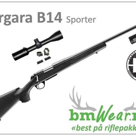 Bergara B14 Sporter, riflepakke