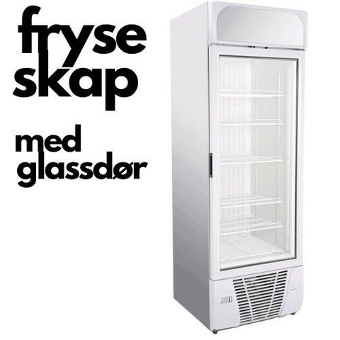 Fryseskap med glassdør - Coldera - Gastroworks