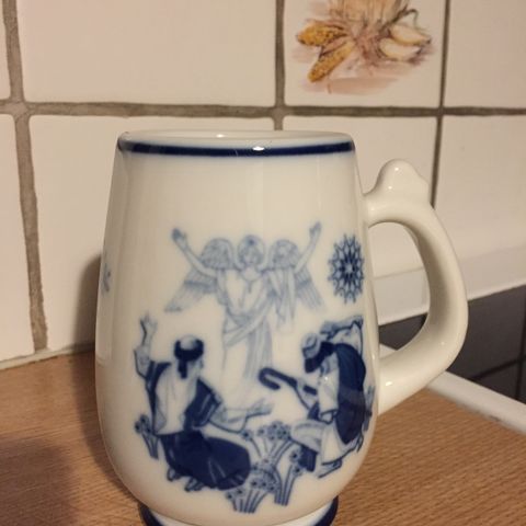 Christmas mug. Julen 1974