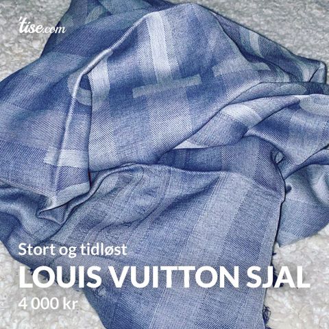 Louis Vuitton sjal - flott og tidløst!