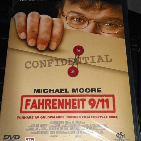 Fahrenheit 9/11(DVD)norsk tekst