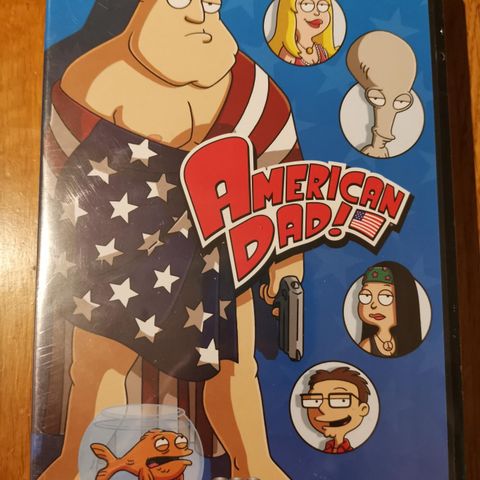 American Dad - Volume 2 (DVD, ny i plast, norsk tekst)