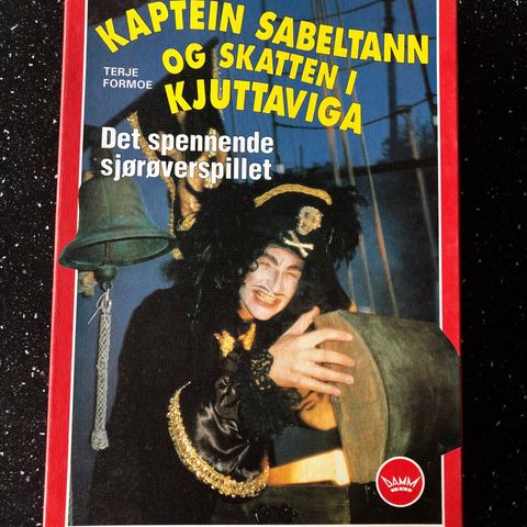 Kaptein Sabeltann og skatten i Kjuttaviga (brettspill fra 90-tallet)