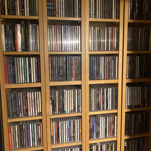CD-plater i svært god stand