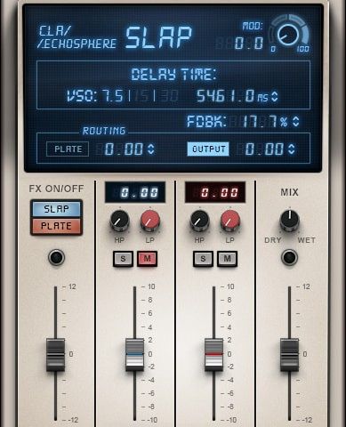 CLA EchoSphere plugin lisens