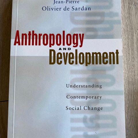 Anthropology and Development