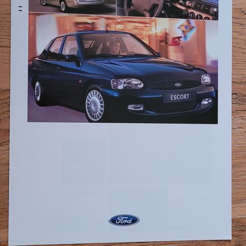 Brosjyre Ford Escort Classic 1998