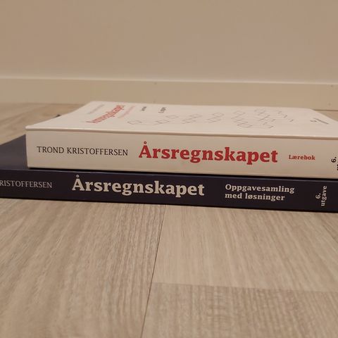 Årsregnskapet m/oppgavebok