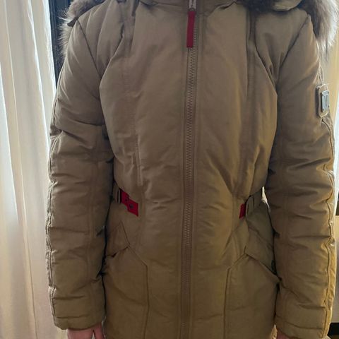 Fantastisk flott  og varm dunjakke/parkas fra Vila Collection Iilse Jacobsen